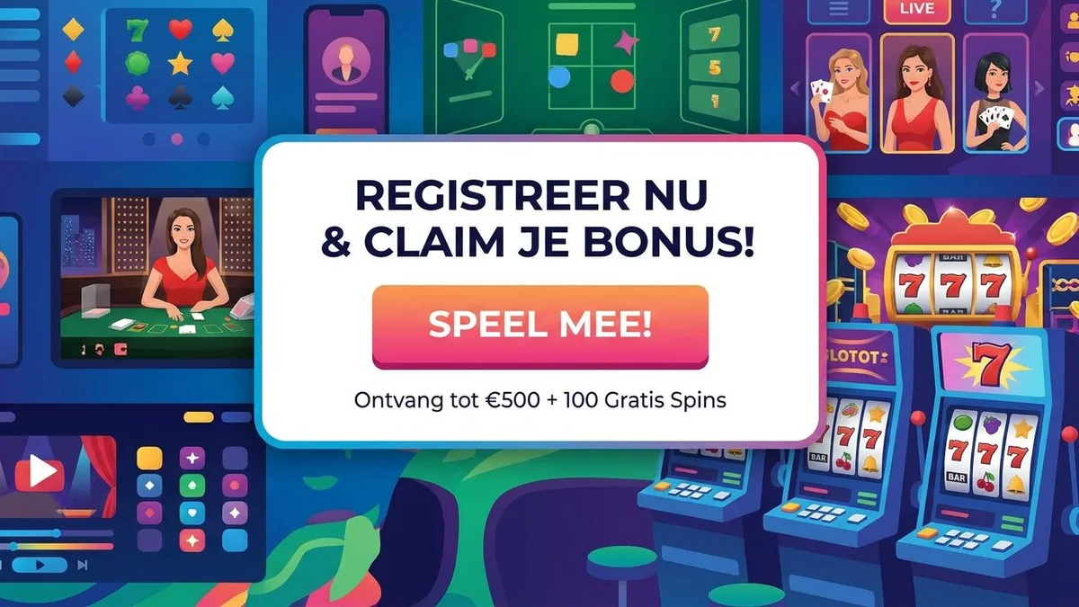 Registreren met bonus
